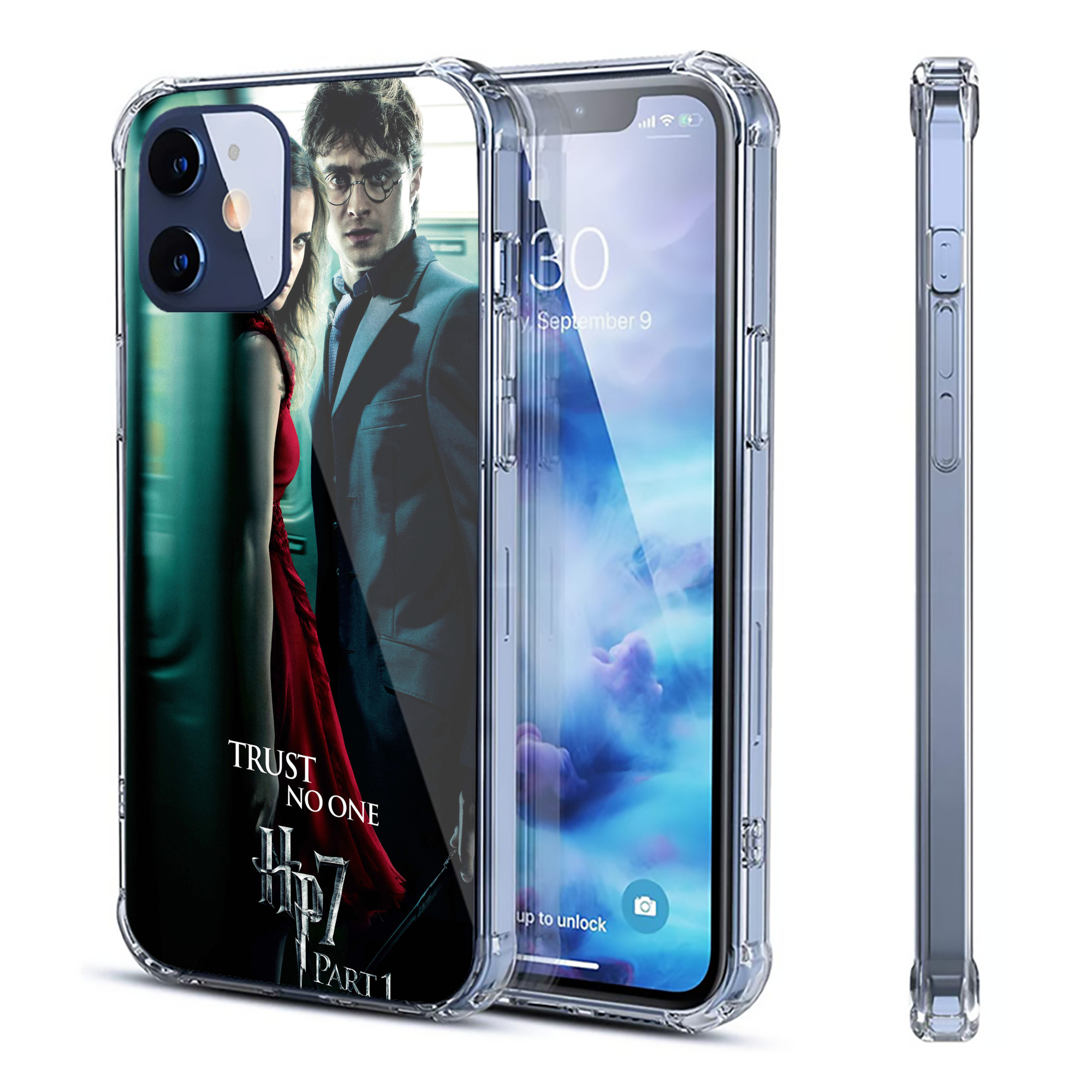 （画像用） Harry Potter ハリー・ポッターシリーズ 【iPhone 12シリーズ対応】透明スマホケース（クリアソフトケース）